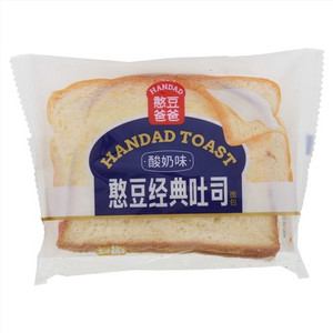 盐津铺子憨豆爸爸酸奶味憨豆经典吐司面包