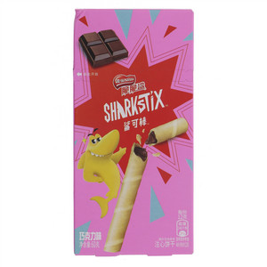 Nestle雀巢脆脆鲨鲨可棒巧克力味注心饼干