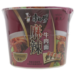 康师傅麻辣牛肉面（清真）