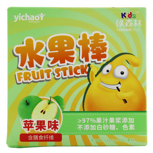 绿森林苹果味水果棒