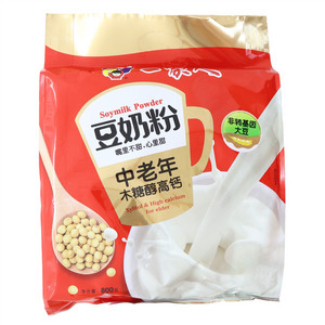一家人中老年木糖醇高钙豆奶粉