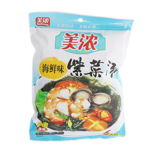 美浓海鲜味紫菜汤6人份72g