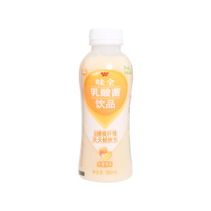 康师傅水蜜桃味乳酸菌饮品（杀菌性）
