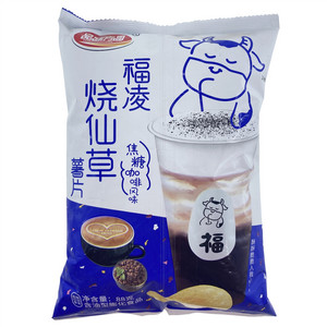 品味方圆福凌烧仙草焦糖咖啡风味薯片