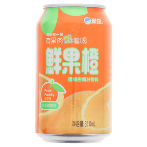 鲜果族橙复合果汁饮料