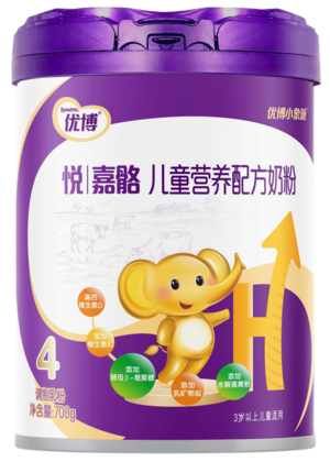 优博悦嘉骼儿童营养配方奶粉