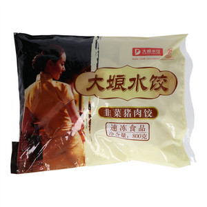 大娘水饺韭菜猪肉饺(速冻生制.含肉类)