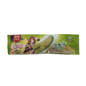 麦酷狮绿舌头苹果口味果冻冰棍54g