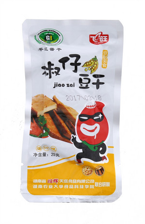 飞旺椒仔豆干（鸡汁味）25G