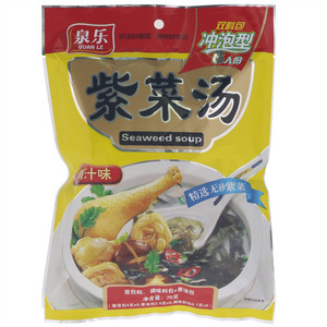 泉乐鸡汁味紫菜汤