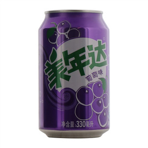 Mirinda美年达葡萄味汽水