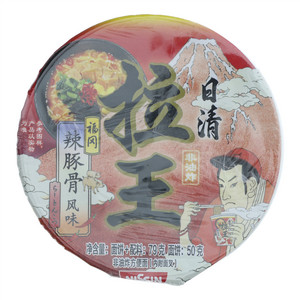 日清福冈辣豚骨风味拉王