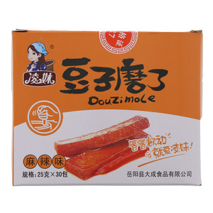 凌妹豆子磨了麻辣味