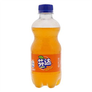 芬达橙味汽水300毫升