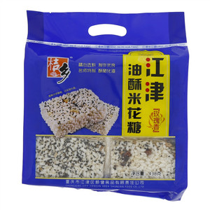 桔乡江津玫瑰香油酥米花糖