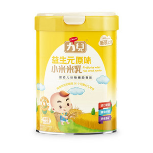 力兒益生元原味小米米乳