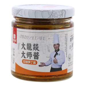 大龙燚大师酱双椒笋丁酱