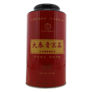 君寿堂大秦贵宾茶白毛银露梅红茶