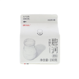 九峰牧场碧润发酵乳190g