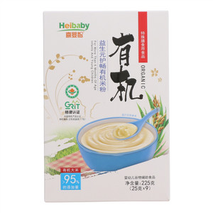 喜婴智益生元护畅有机米粉