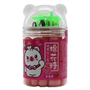 糖相随草莓味棉花糖