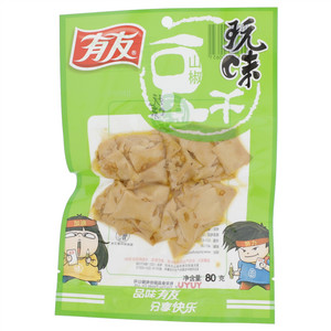 有友山椒豆干80克
