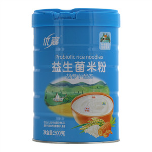 优嘉胡萝卜配方益生菌米粉