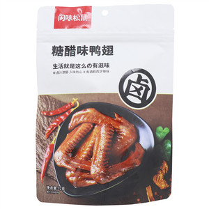 闲味松鼠糖醋味鸭翅