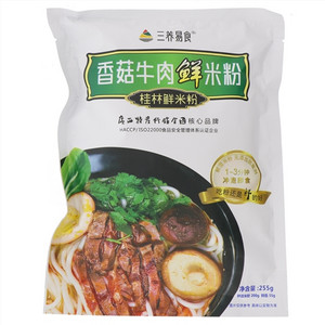 三养易食香菇牛肉鲜米粉