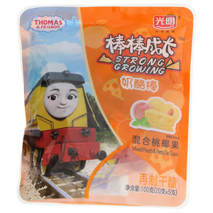 光明棒棒成长混合桃椰果奶酪棒