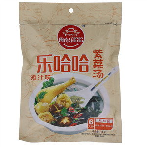 闽南乐哈哈鸡汁味紫菜汤
