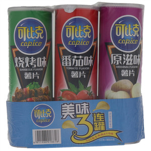 可比克美味3连罐