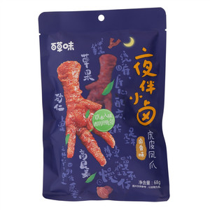 百草味夜伴小卤卤香味虎皮凤爪