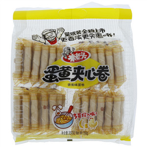 米老头香蕉味蛋黄夹心卷