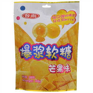 芒果味爆浆软糖268g