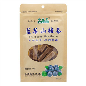 食在客蓝莓味山楂条108g