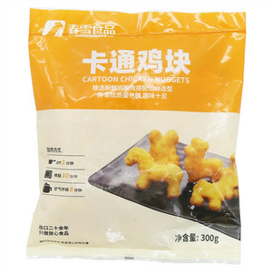 春雪食品卡通鸡块