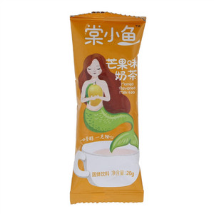 棠小鱼芒果味奶茶