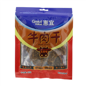 惠宜五香味牛肉干