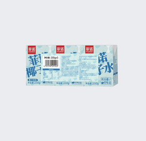 菲诺椰子水200g*3盒装