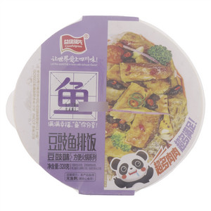 益绿领先豆豉味鱼排饭（方便火锅系列）