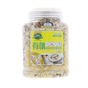 自然之粹有机玉米芸豆香菇粥908克