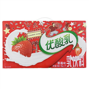 优酸乳乳饮料——草莓味