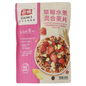 谷旗/GUKI草莓水果混合麦片