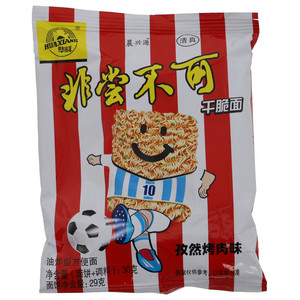 华祥晨兴源非尝不可孜然烤肉味干脆面
