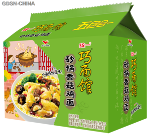 统一巧面馆砂锅香菇鸡面