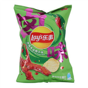 乐事热辣香卤鸭舌味75克