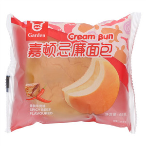 Garden嘉顿香辣牛肉味忌廉面包