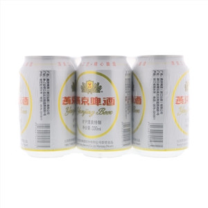 8°p清爽特制燕京啤酒330mlx6罐