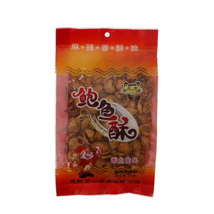 川一猫麻辣鸡肉味鲍鱼酥218克